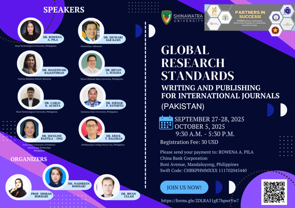 global research standards (pakistan)